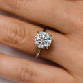 Stylishwe Gorgeous 2.0 Carat White Gold Engagement Ring