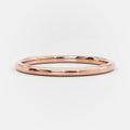 Stylishwe Simple Pink Gold Wedding Ring 